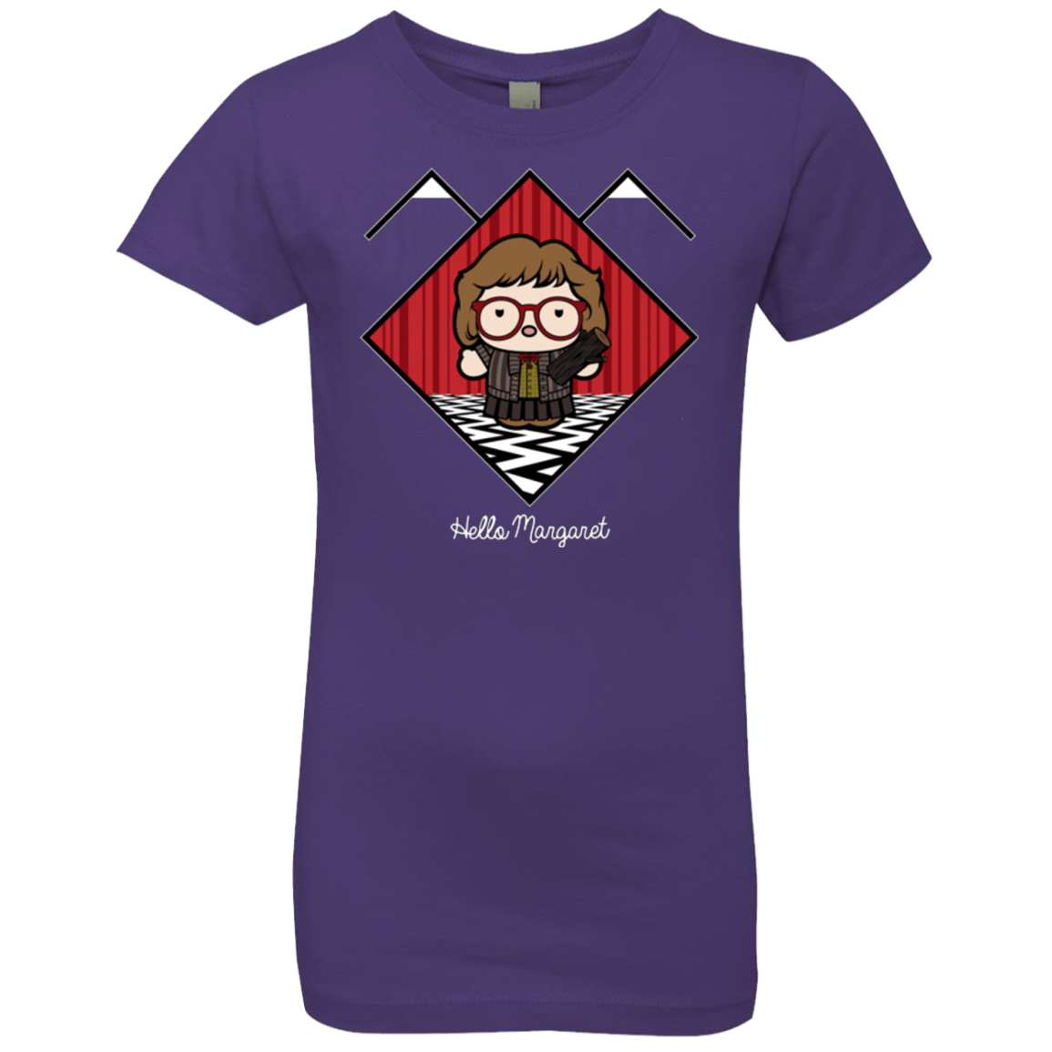 T-Shirts Purple Rush / YXS Hello Margaret Girls Premium T-Shirt