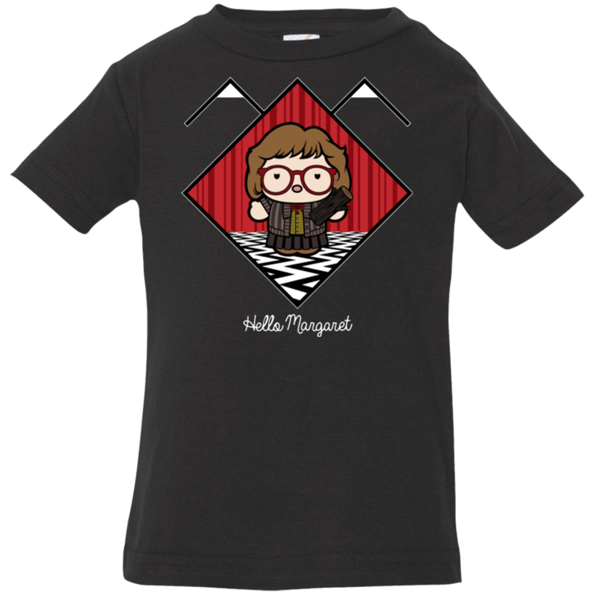T-Shirts Black / 6 Months Hello Margaret Infant Premium T-Shirt
