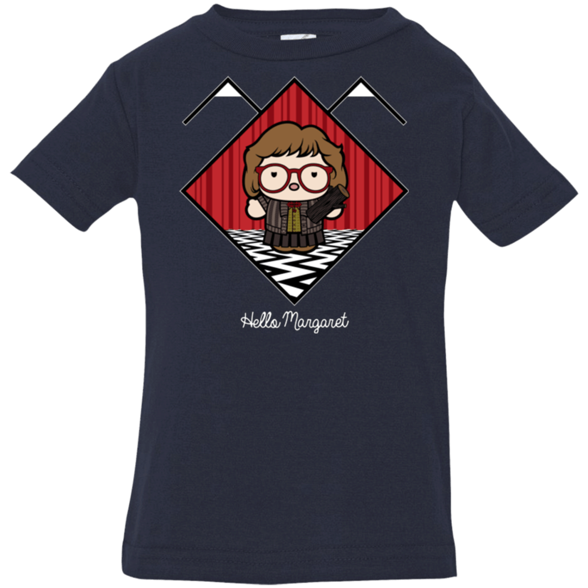 T-Shirts Navy / 6 Months Hello Margaret Infant Premium T-Shirt