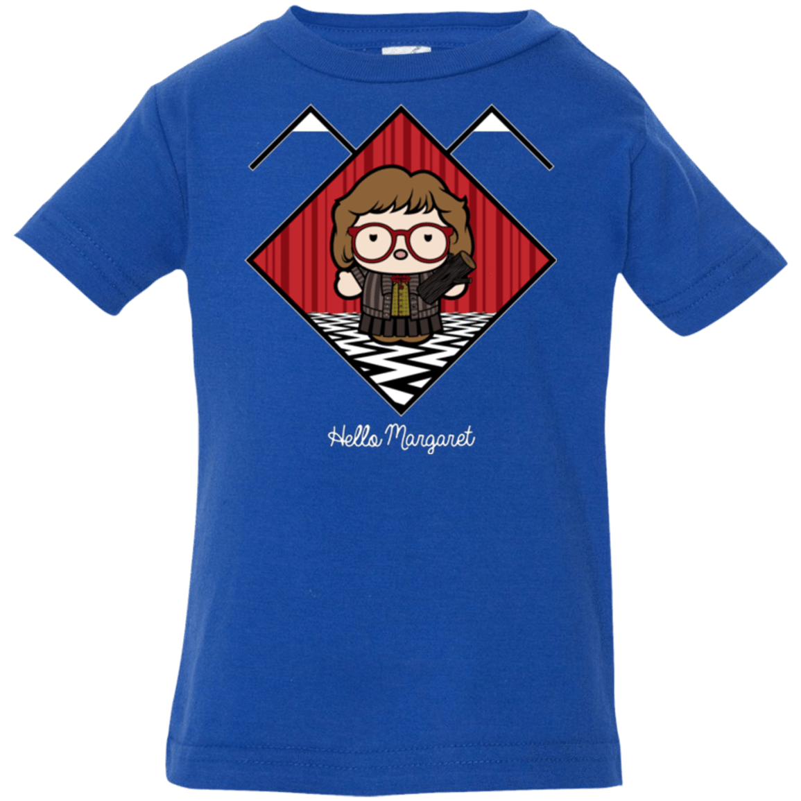 T-Shirts Royal / 6 Months Hello Margaret Infant Premium T-Shirt