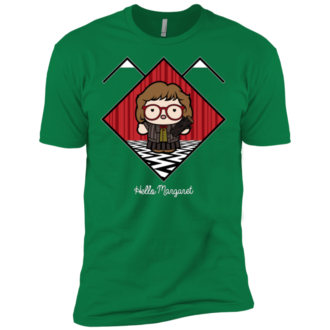 T-Shirts Kelly Green / X-Small Hello Margaret Men's Premium T-Shirt
