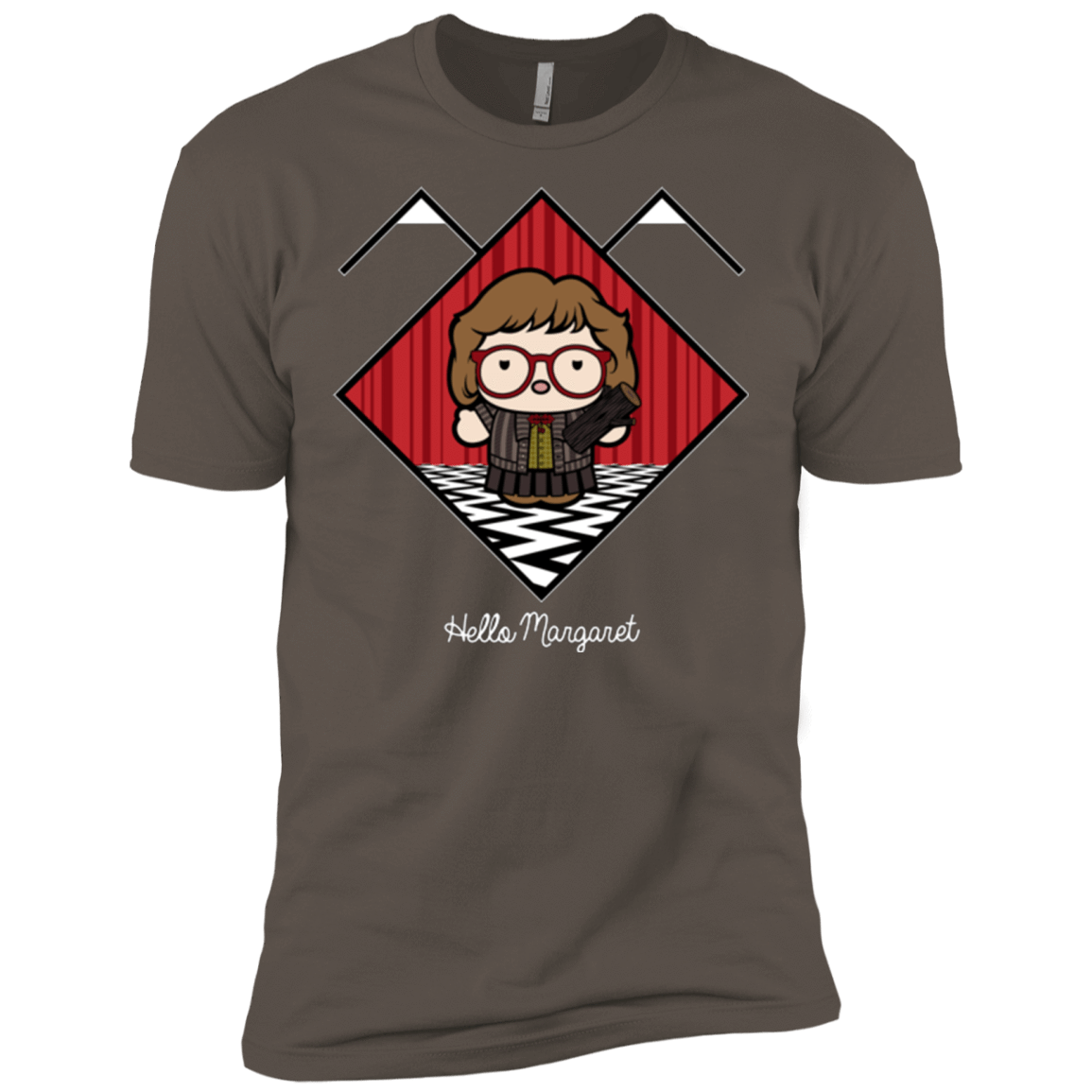 T-Shirts Warm Grey / X-Small Hello Margaret Men's Premium T-Shirt