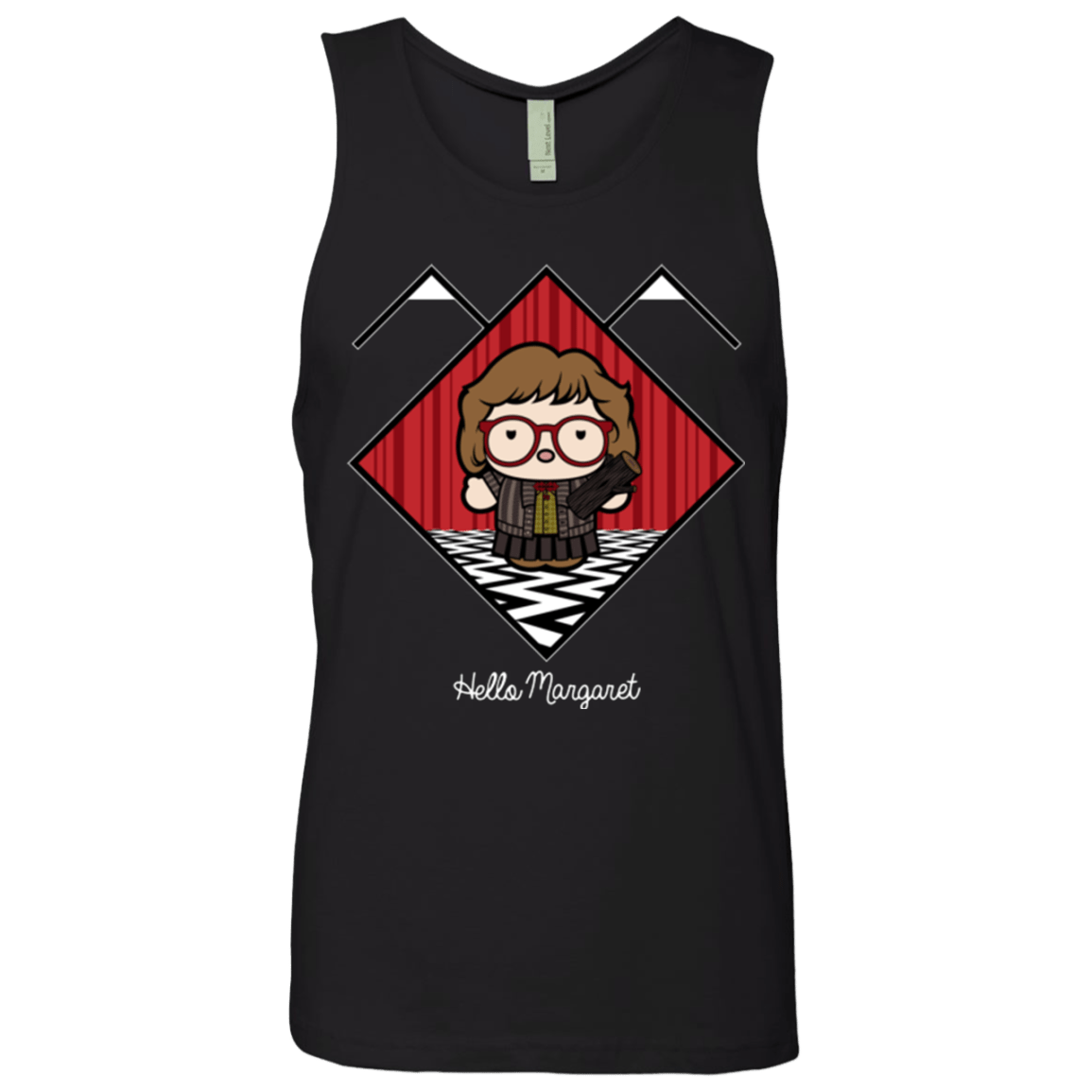 T-Shirts Black / Small Hello Margaret Men's Premium Tank Top