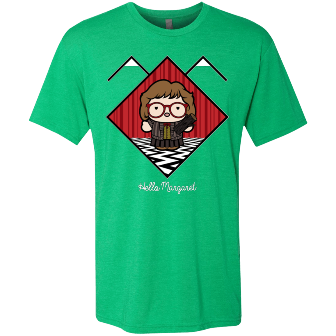 T-Shirts Envy / Small Hello Margaret Men's Triblend T-Shirt