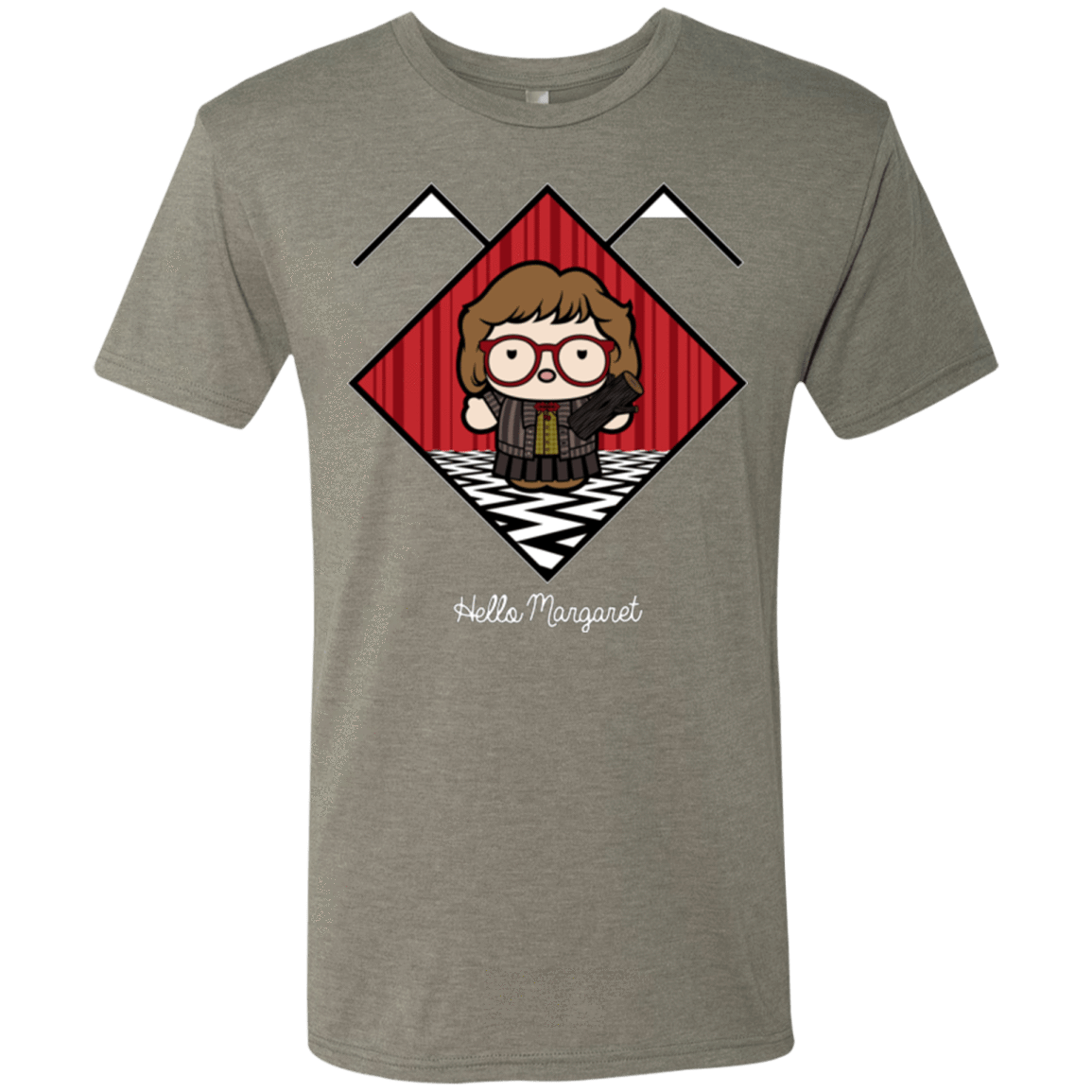 T-Shirts Venetian Grey / Small Hello Margaret Men's Triblend T-Shirt