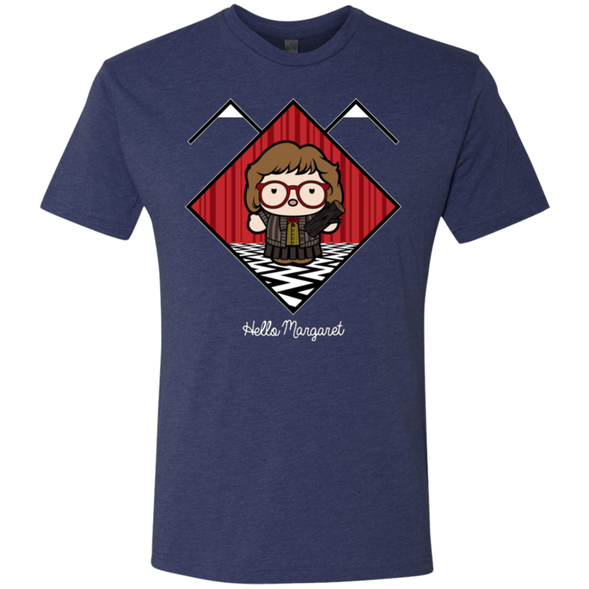 T-Shirts Vintage Navy / Small Hello Margaret Men's Triblend T-Shirt