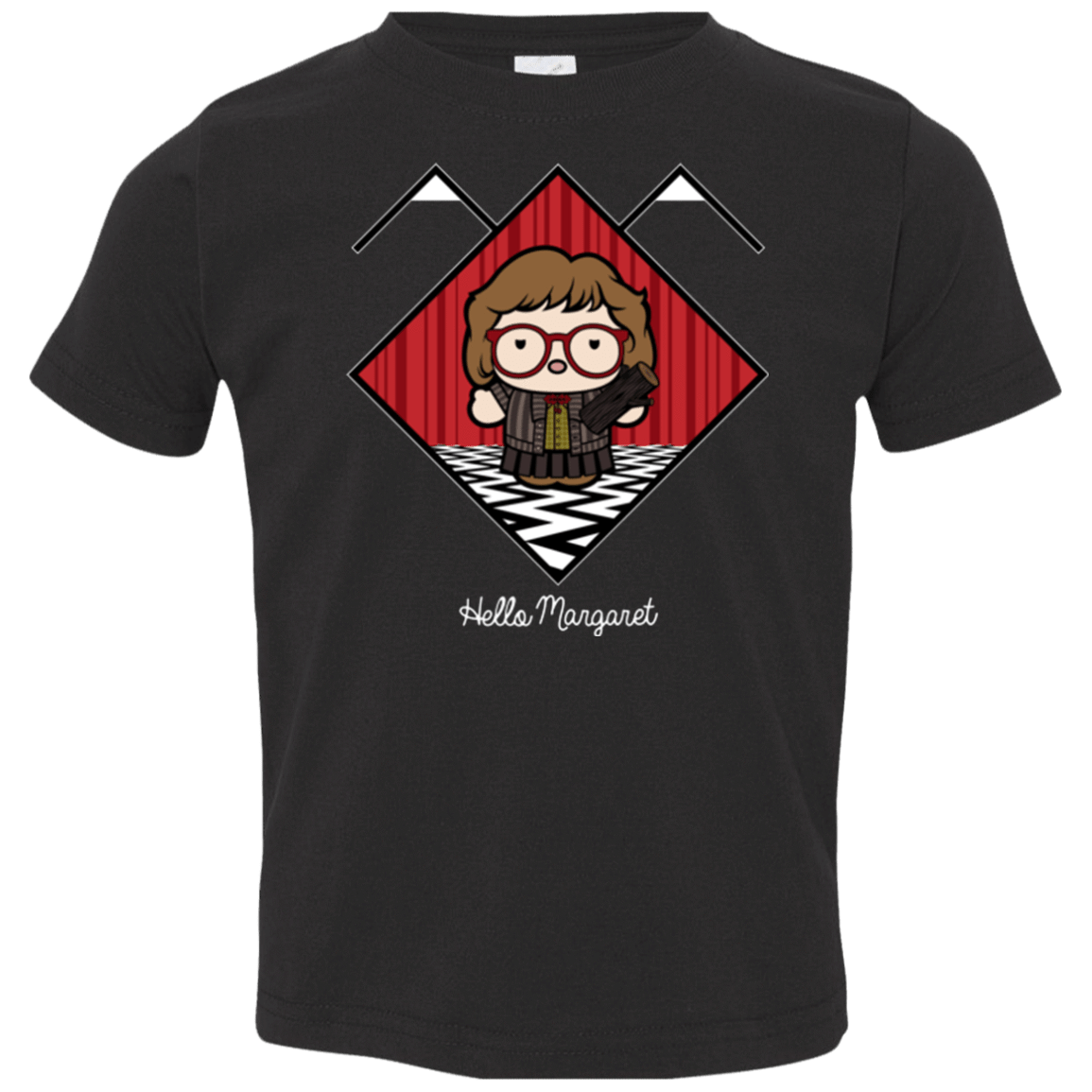 T-Shirts Black / 2T Hello Margaret Toddler Premium T-Shirt