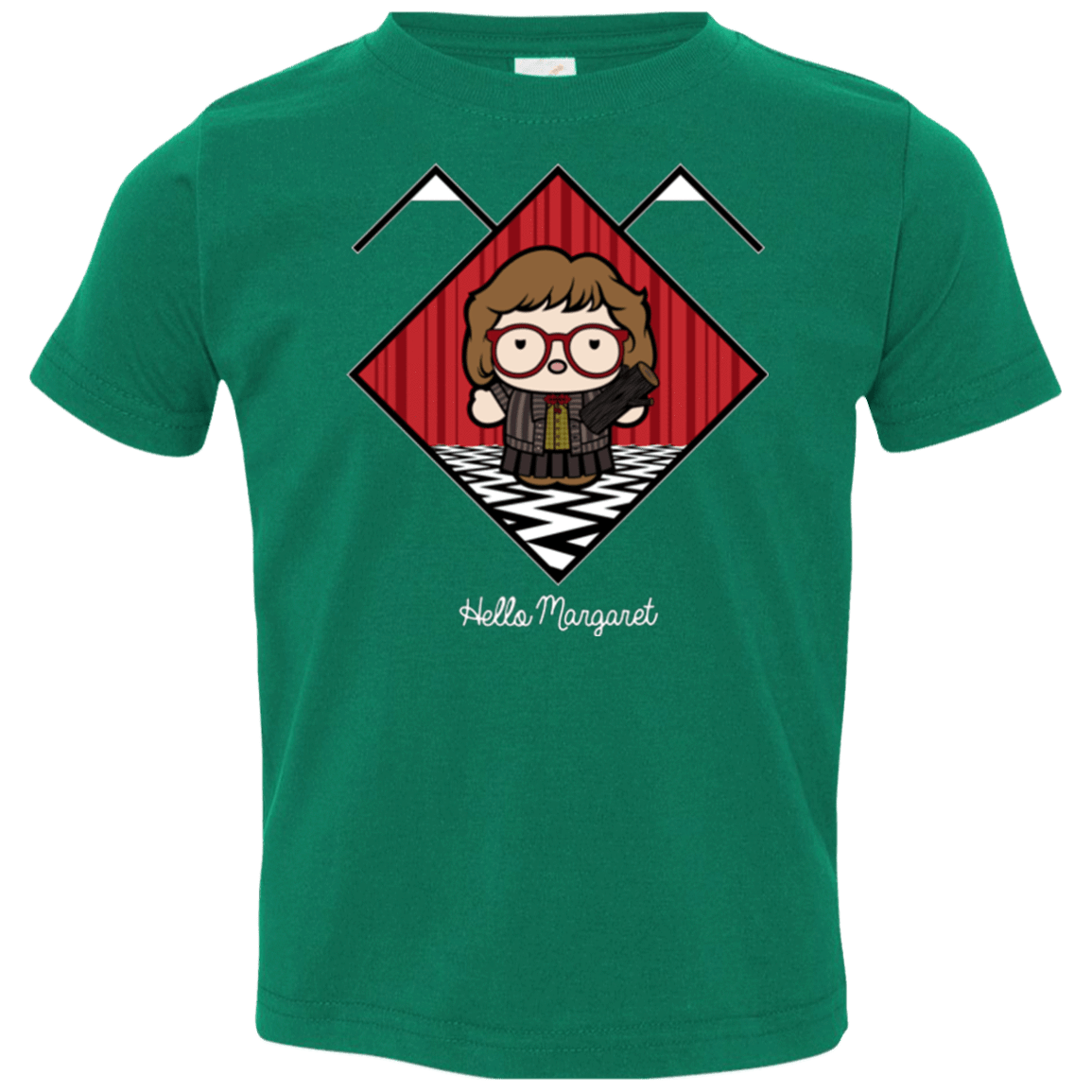 T-Shirts Kelly / 2T Hello Margaret Toddler Premium T-Shirt