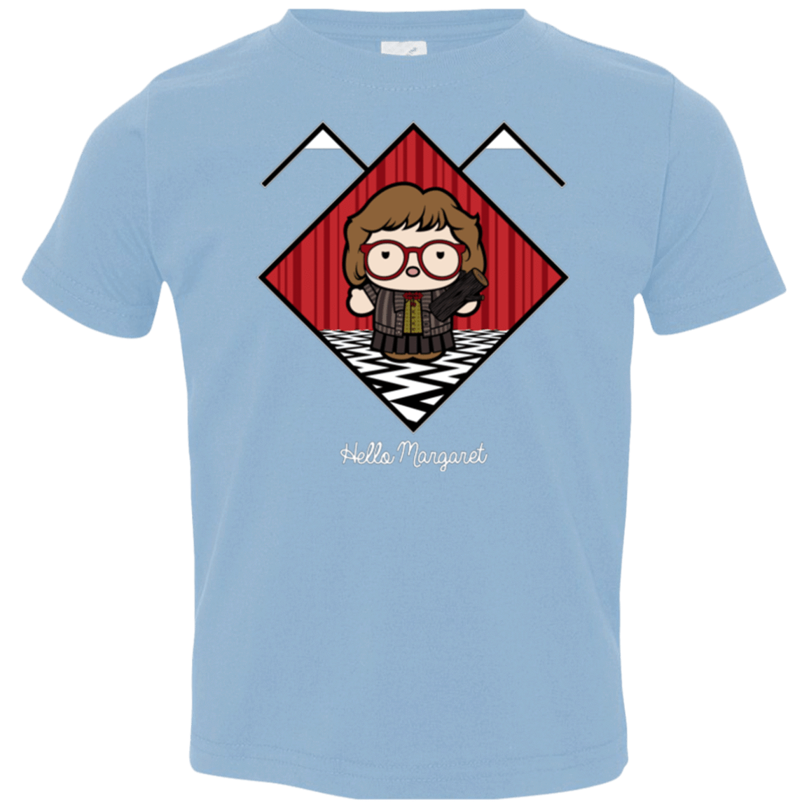 T-Shirts Light Blue / 2T Hello Margaret Toddler Premium T-Shirt