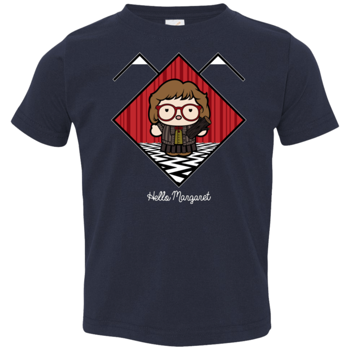 T-Shirts Navy / 2T Hello Margaret Toddler Premium T-Shirt