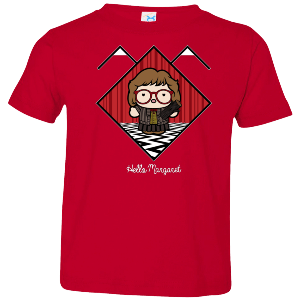 T-Shirts Red / 2T Hello Margaret Toddler Premium T-Shirt