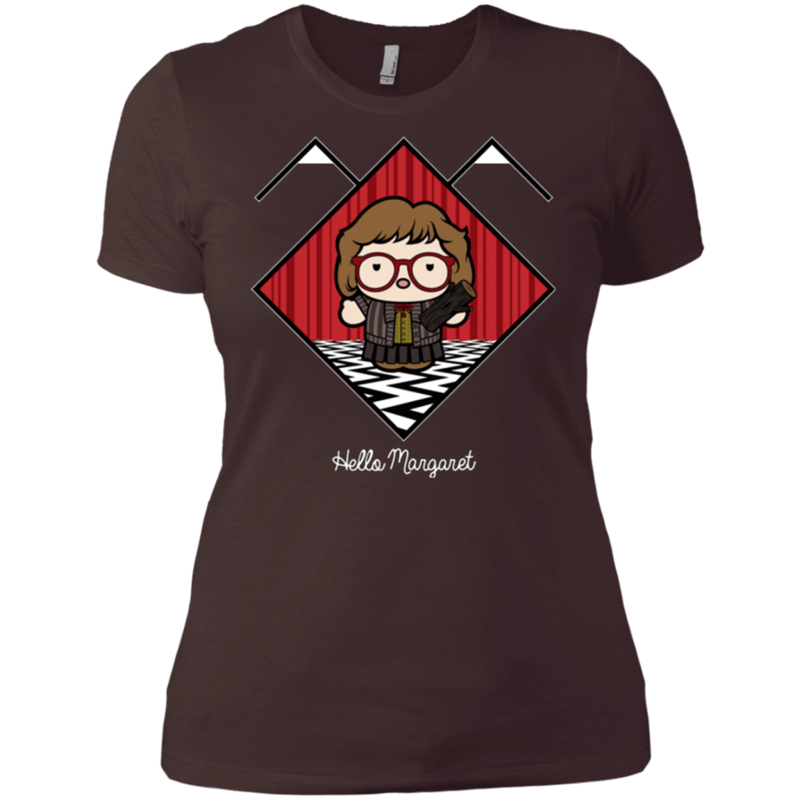 T-Shirts Dark Chocolate / X-Small Hello Margaret Women's Premium T-Shirt