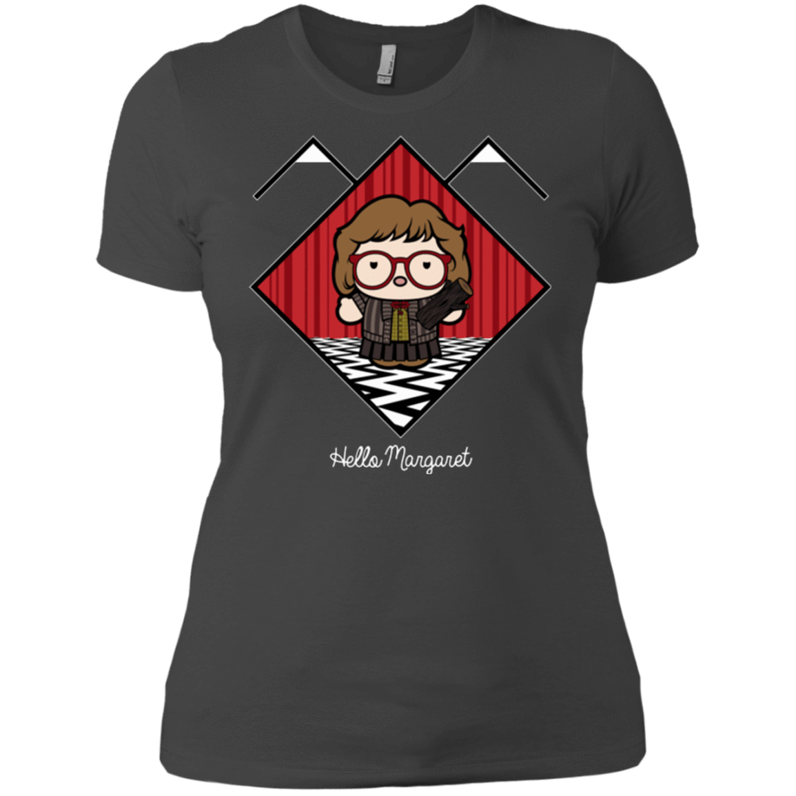 T-Shirts Heavy Metal / X-Small Hello Margaret Women's Premium T-Shirt