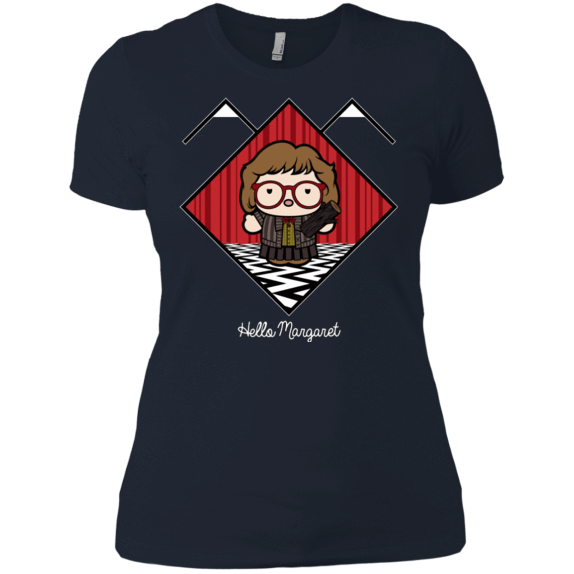 T-Shirts Midnight Navy / X-Small Hello Margaret Women's Premium T-Shirt