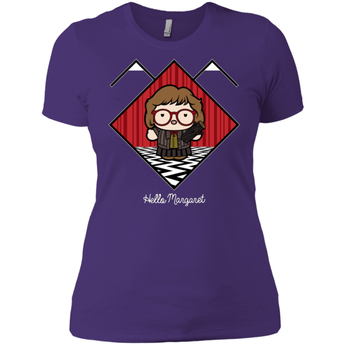 T-Shirts Purple / X-Small Hello Margaret Women's Premium T-Shirt