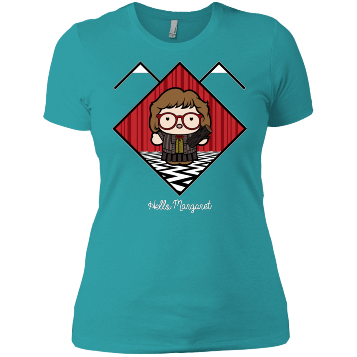 T-Shirts Tahiti Blue / X-Small Hello Margaret Women's Premium T-Shirt