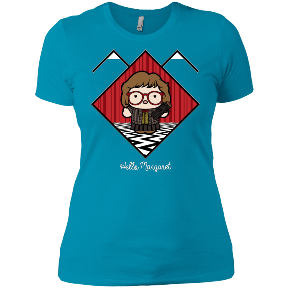 T-Shirts Turquoise / X-Small Hello Margaret Women's Premium T-Shirt