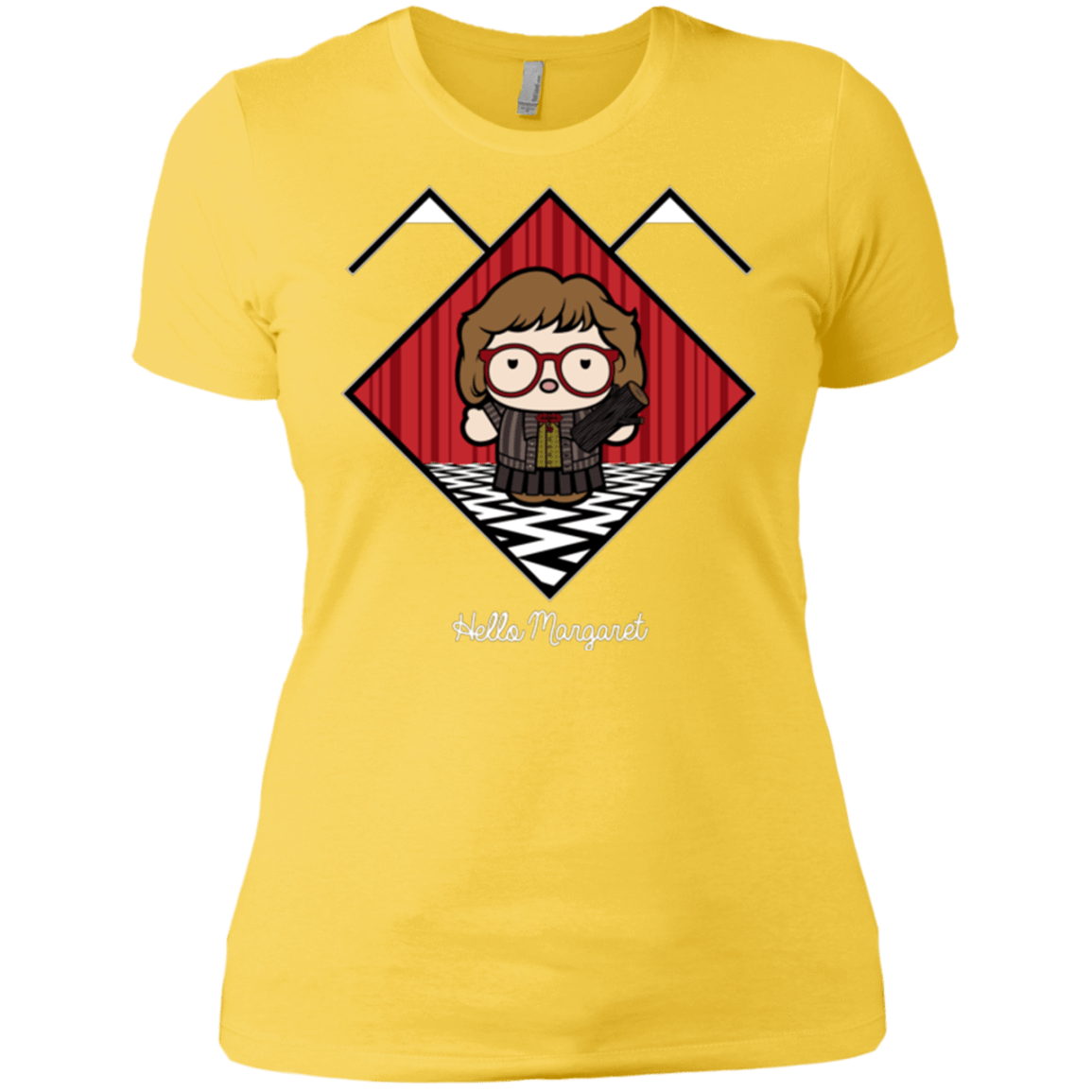 T-Shirts Vibrant Yellow / X-Small Hello Margaret Women's Premium T-Shirt