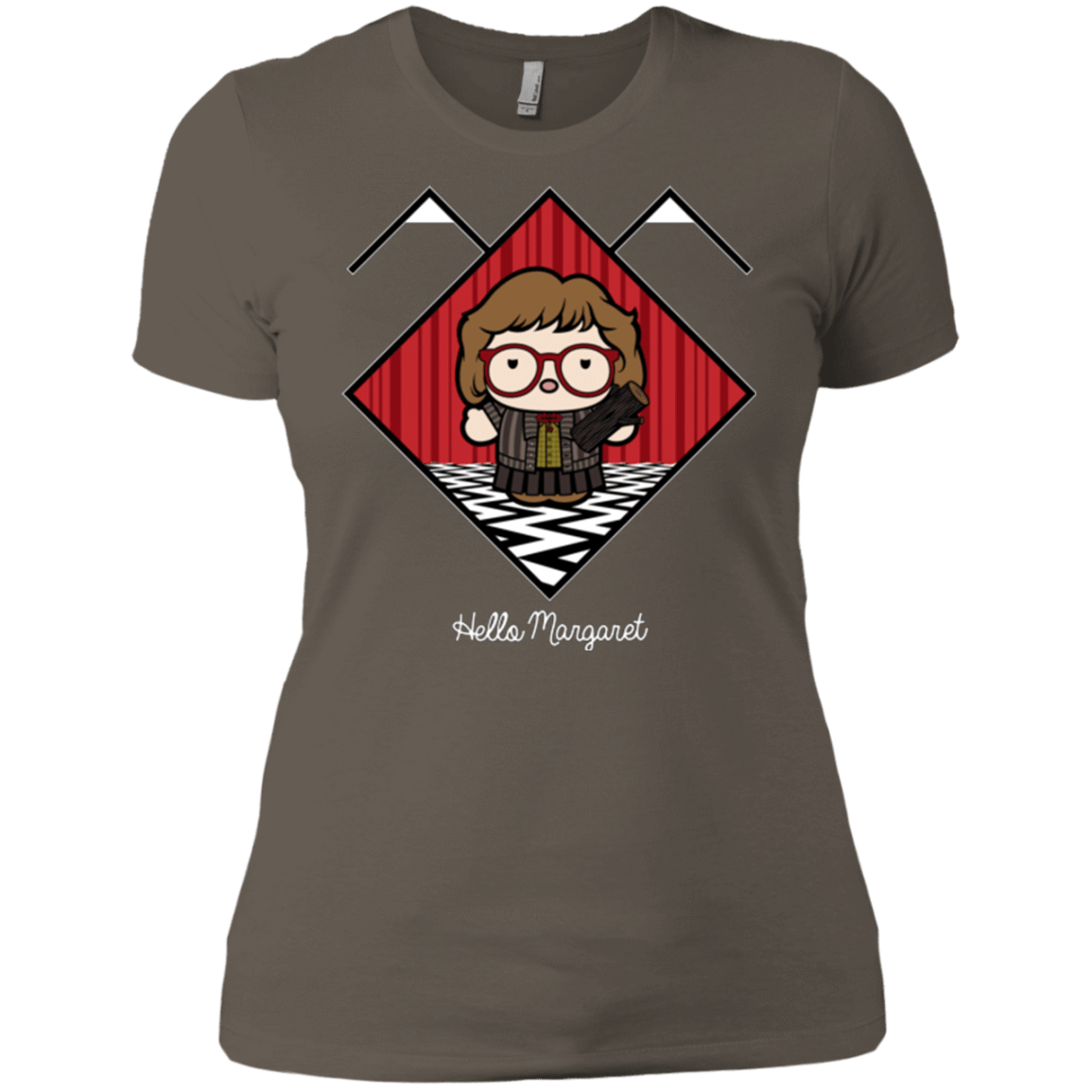 T-Shirts Warm Grey / X-Small Hello Margaret Women's Premium T-Shirt