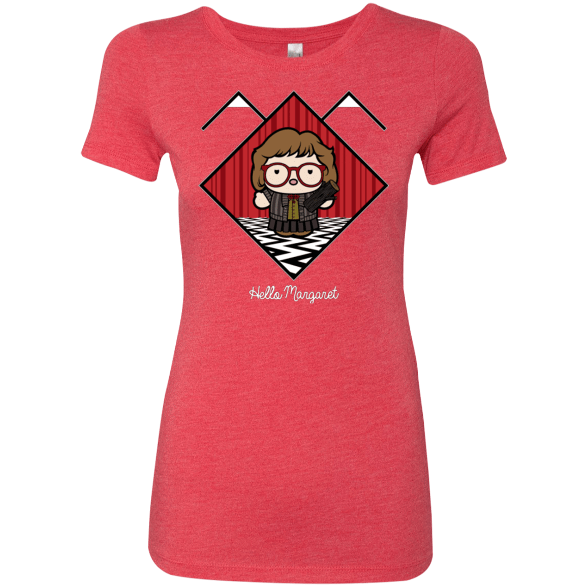 T-Shirts Vintage Red / Small Hello Margaret Women's Triblend T-Shirt