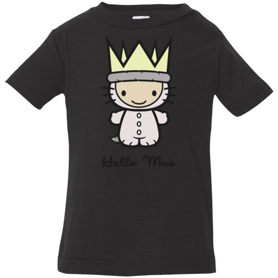 T-Shirts Black / 6 Months Hello Max Infant PremiumT-Shirt