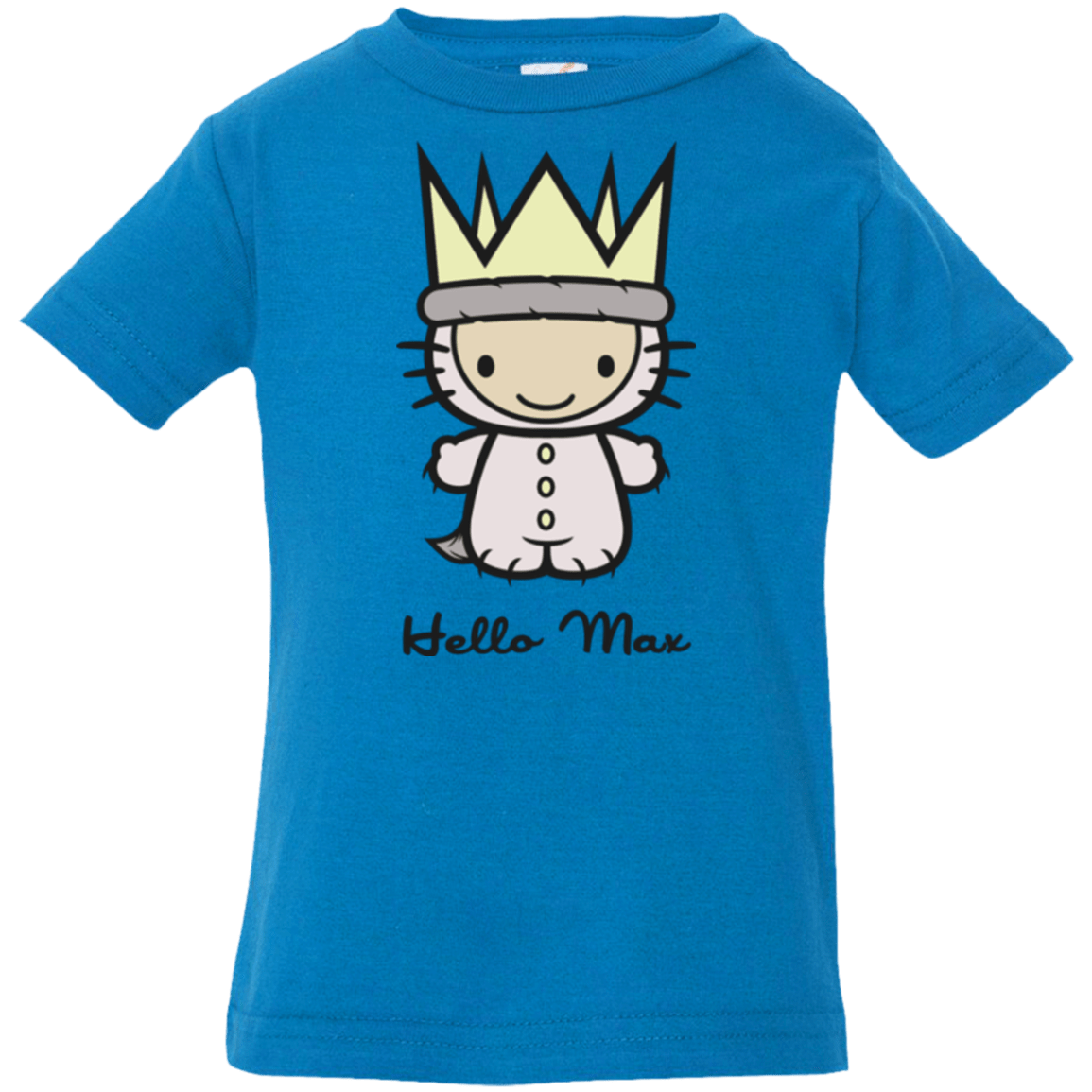 T-Shirts Cobalt / 6 Months Hello Max Infant PremiumT-Shirt