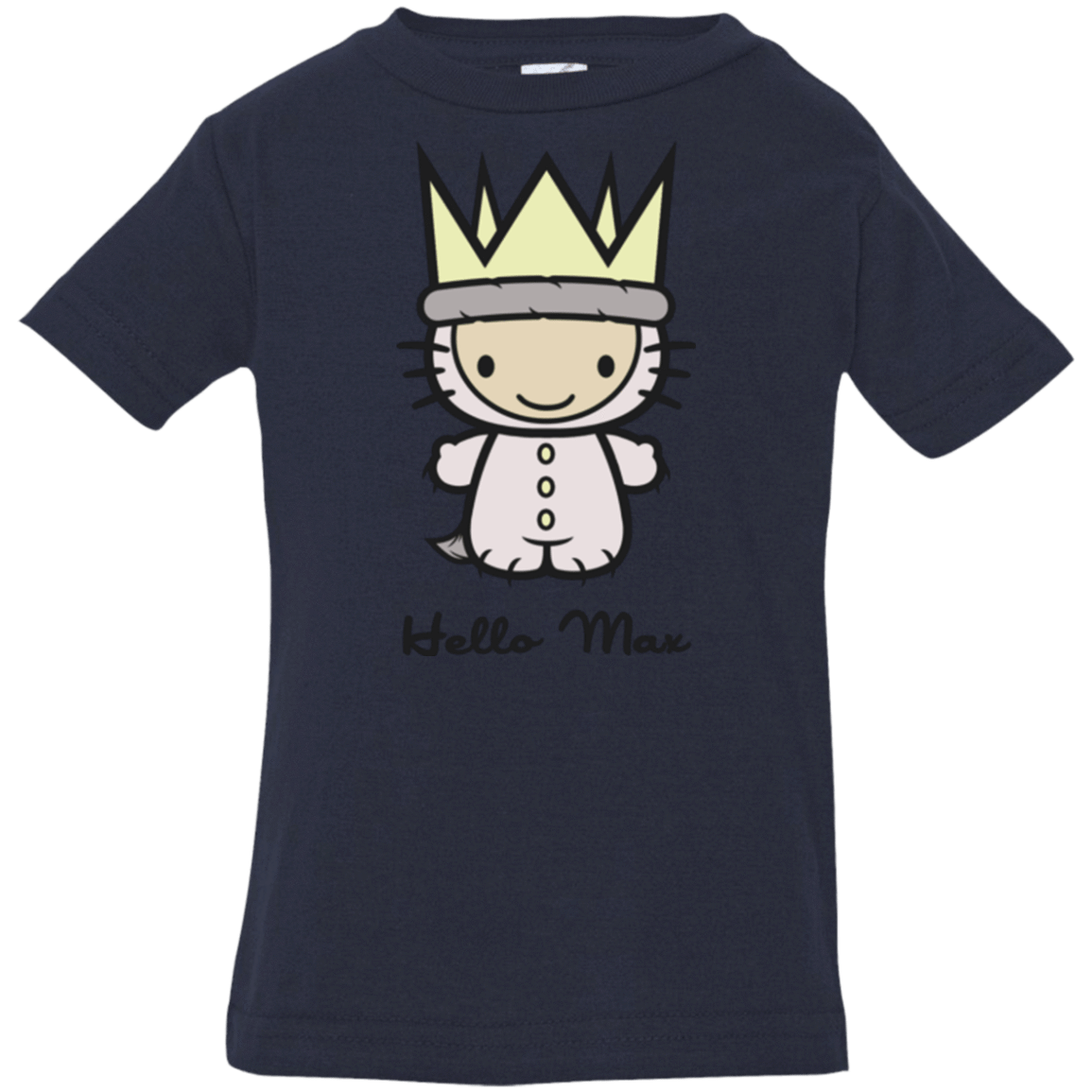 T-Shirts Navy / 6 Months Hello Max Infant PremiumT-Shirt