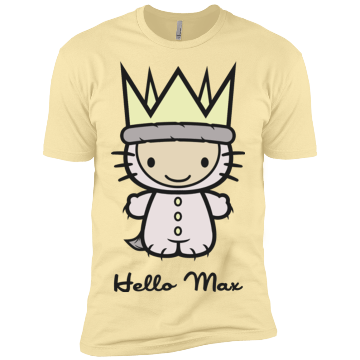 T-Shirts Banana Cream / X-Small Hello Max Men's Premium T-Shirt