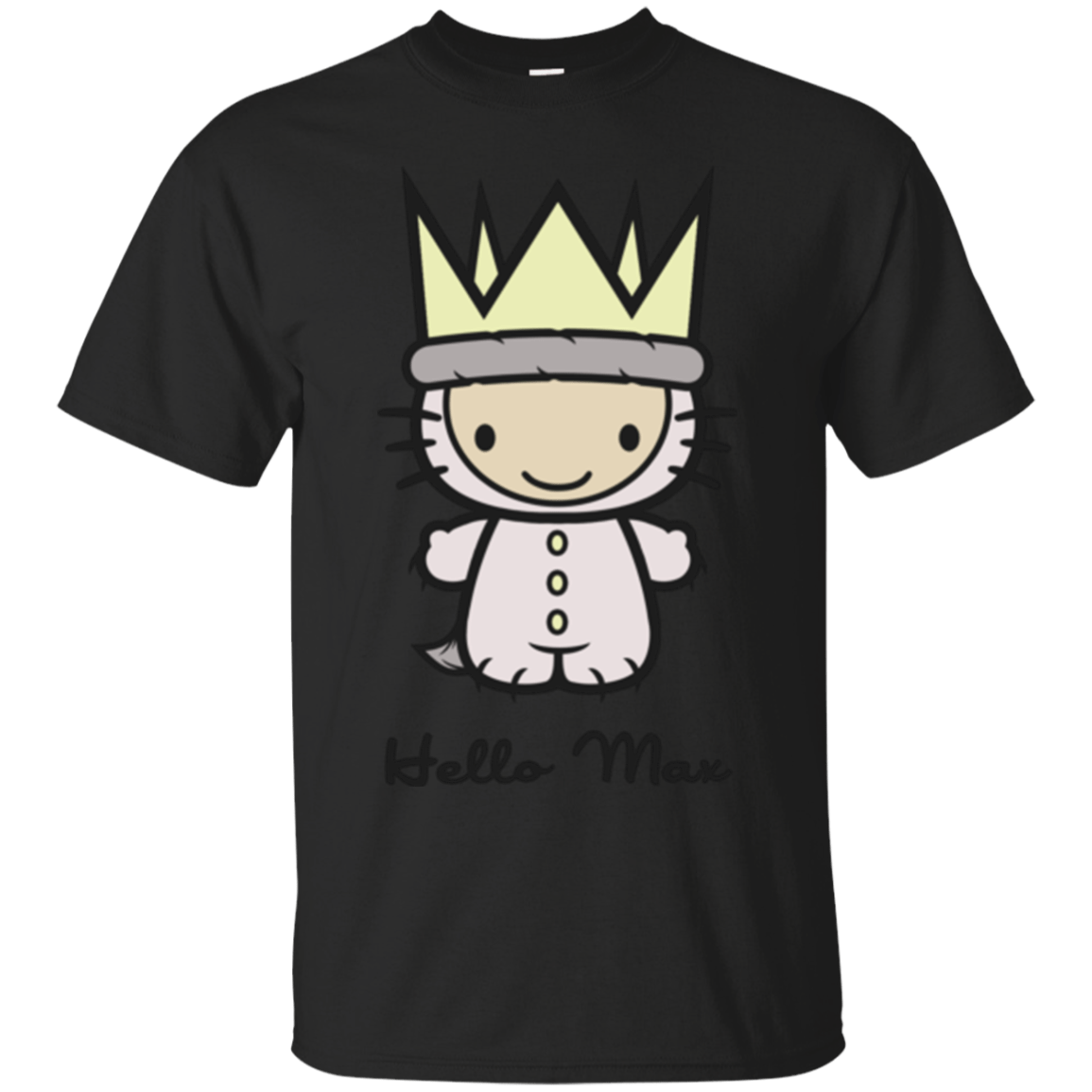 T-Shirts Black / Small Hello Max T-Shirt