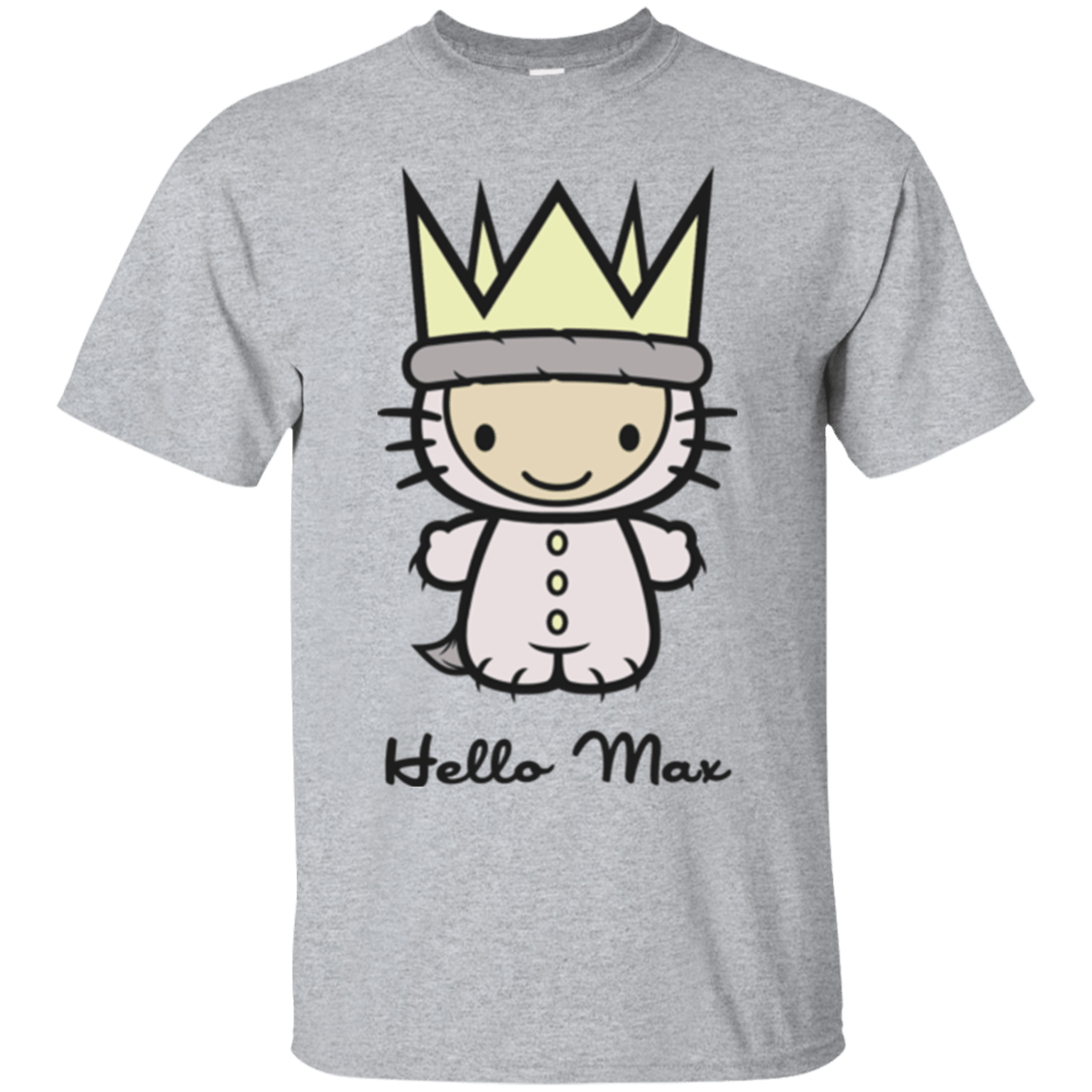 T-Shirts Sport Grey / Small Hello Max T-Shirt