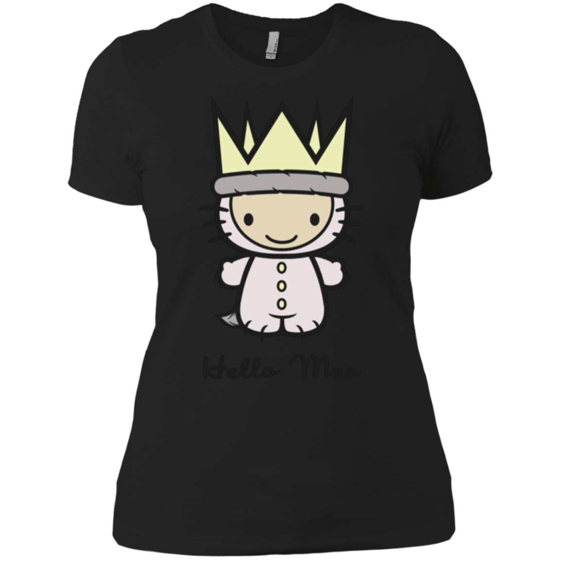 T-Shirts Black / X-Small Hello Max Women's Premium T-Shirt