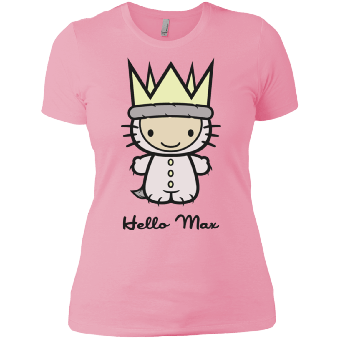 T-Shirts Light Pink / X-Small Hello Max Women's Premium T-Shirt