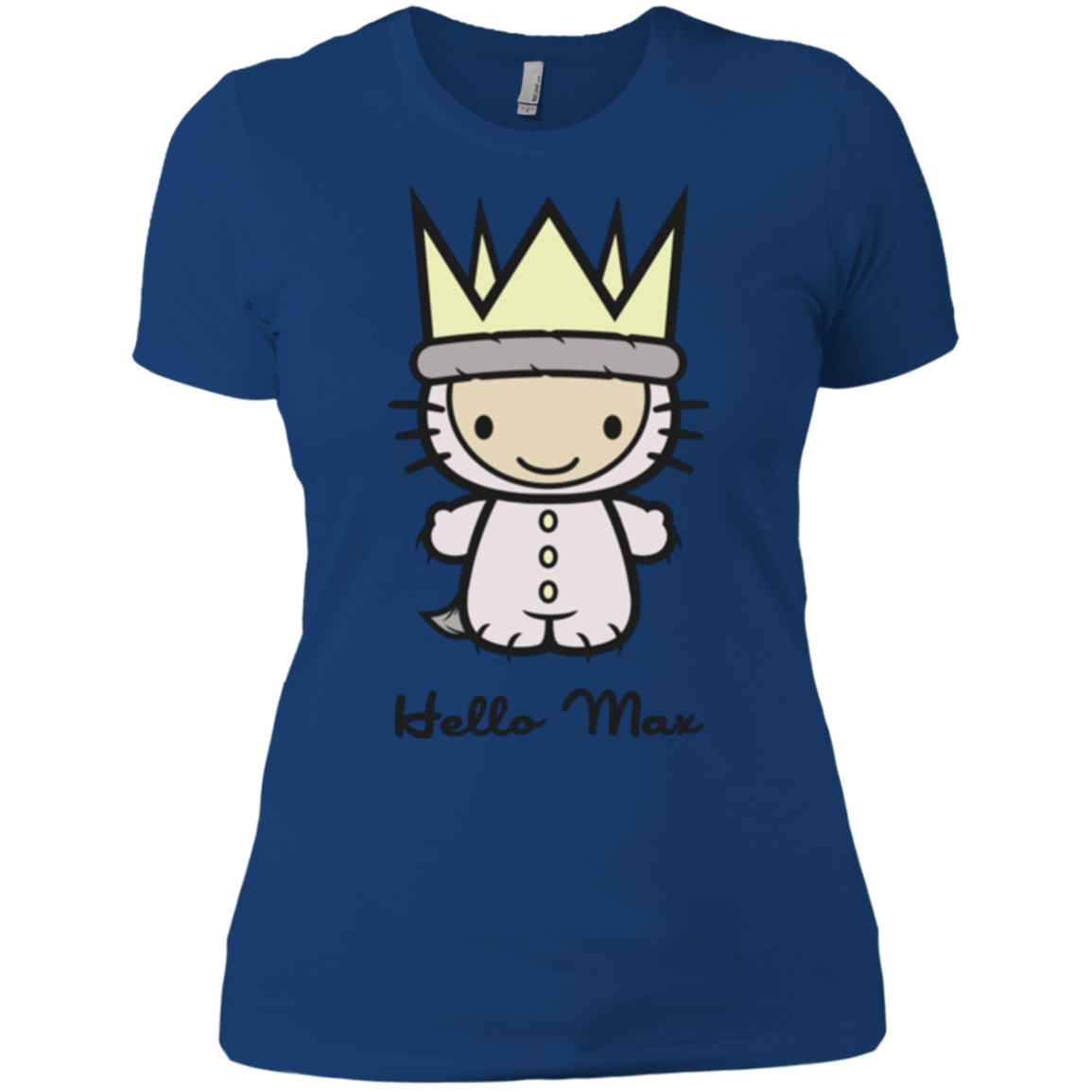 T-Shirts Royal / X-Small Hello Max Women's Premium T-Shirt