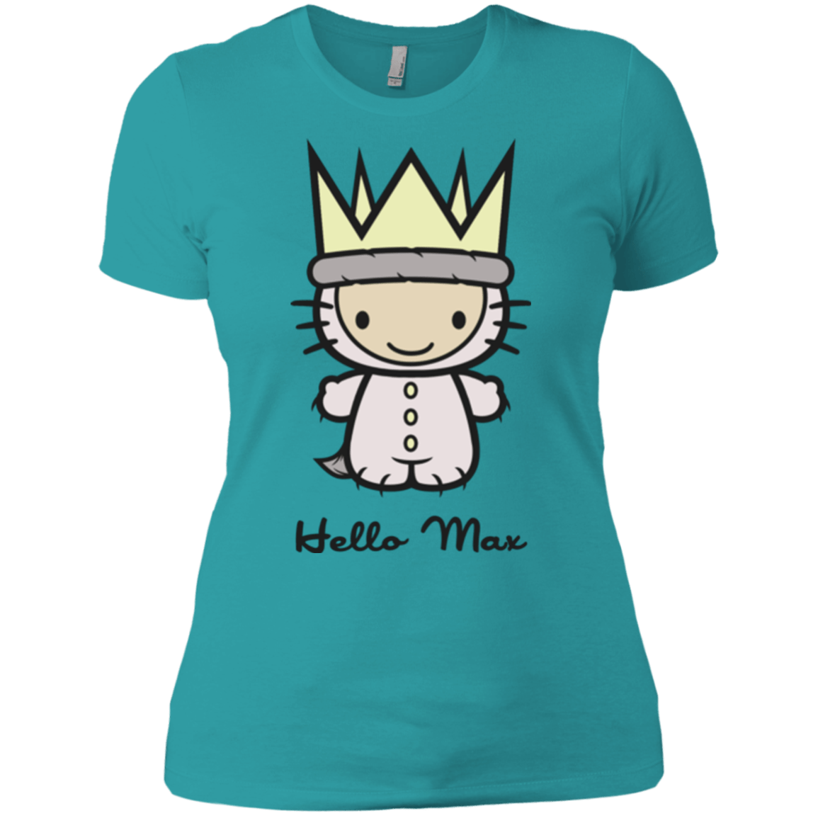 T-Shirts Tahiti Blue / X-Small Hello Max Women's Premium T-Shirt