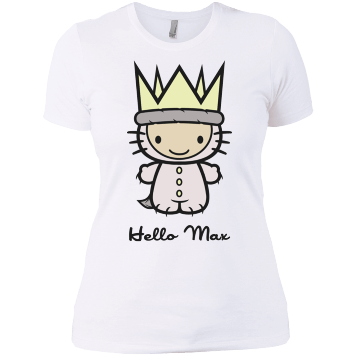 T-Shirts White / X-Small Hello Max Women's Premium T-Shirt