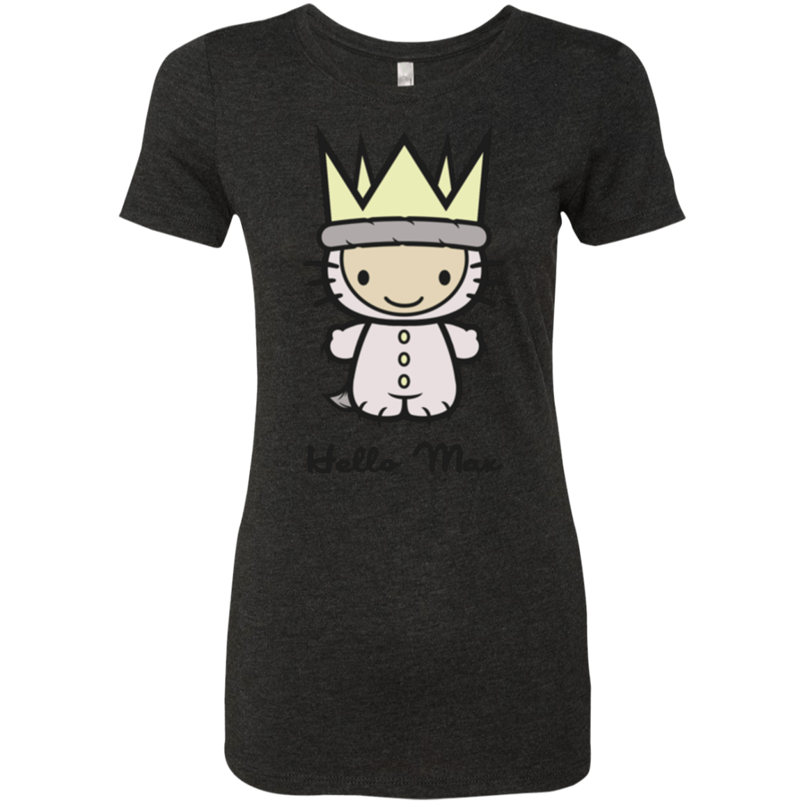 T-Shirts Vintage Black / Small Hello Max Women's Triblend T-Shirt