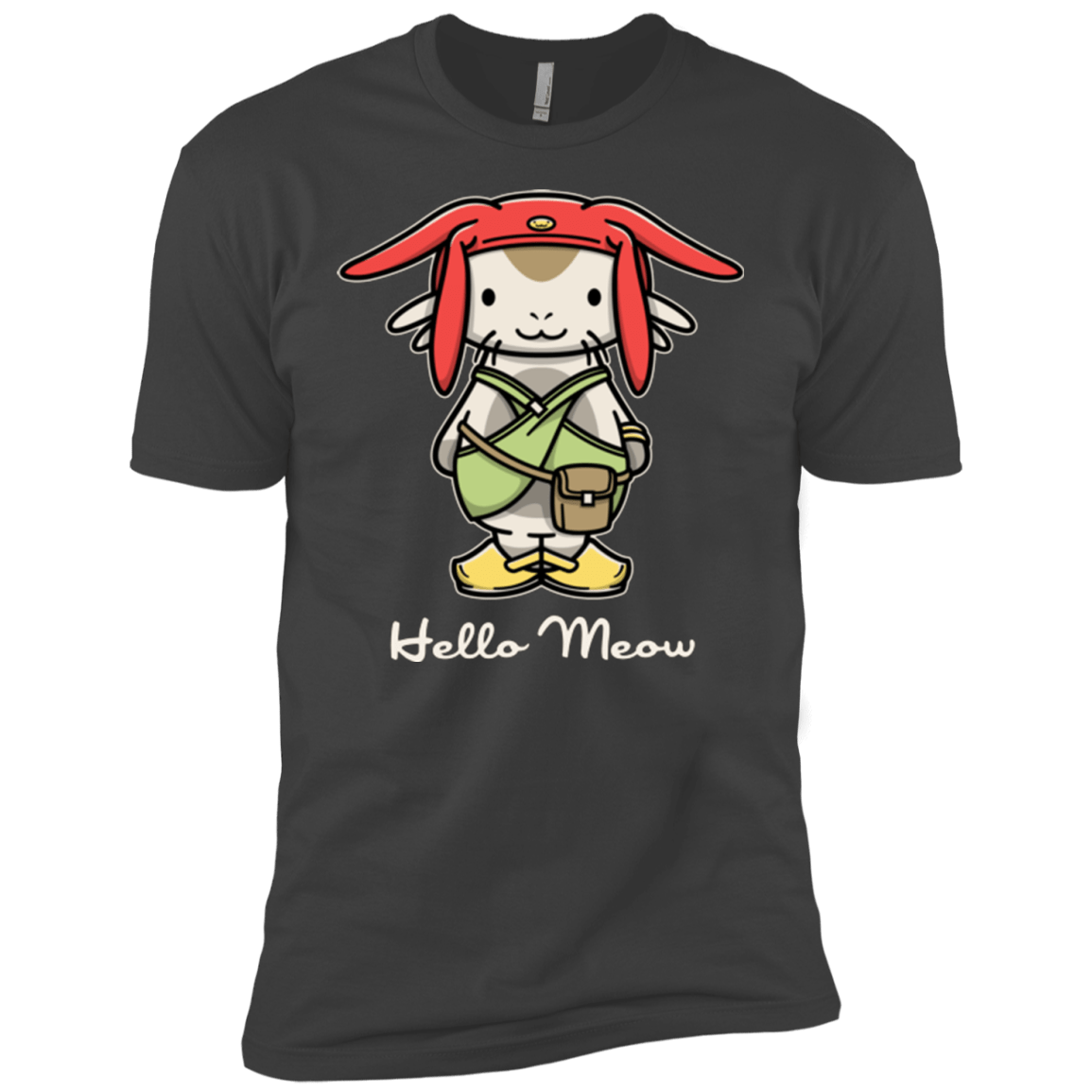 T-Shirts Heavy Metal / YXS HELLO MEOW Boys Premium T-Shirt
