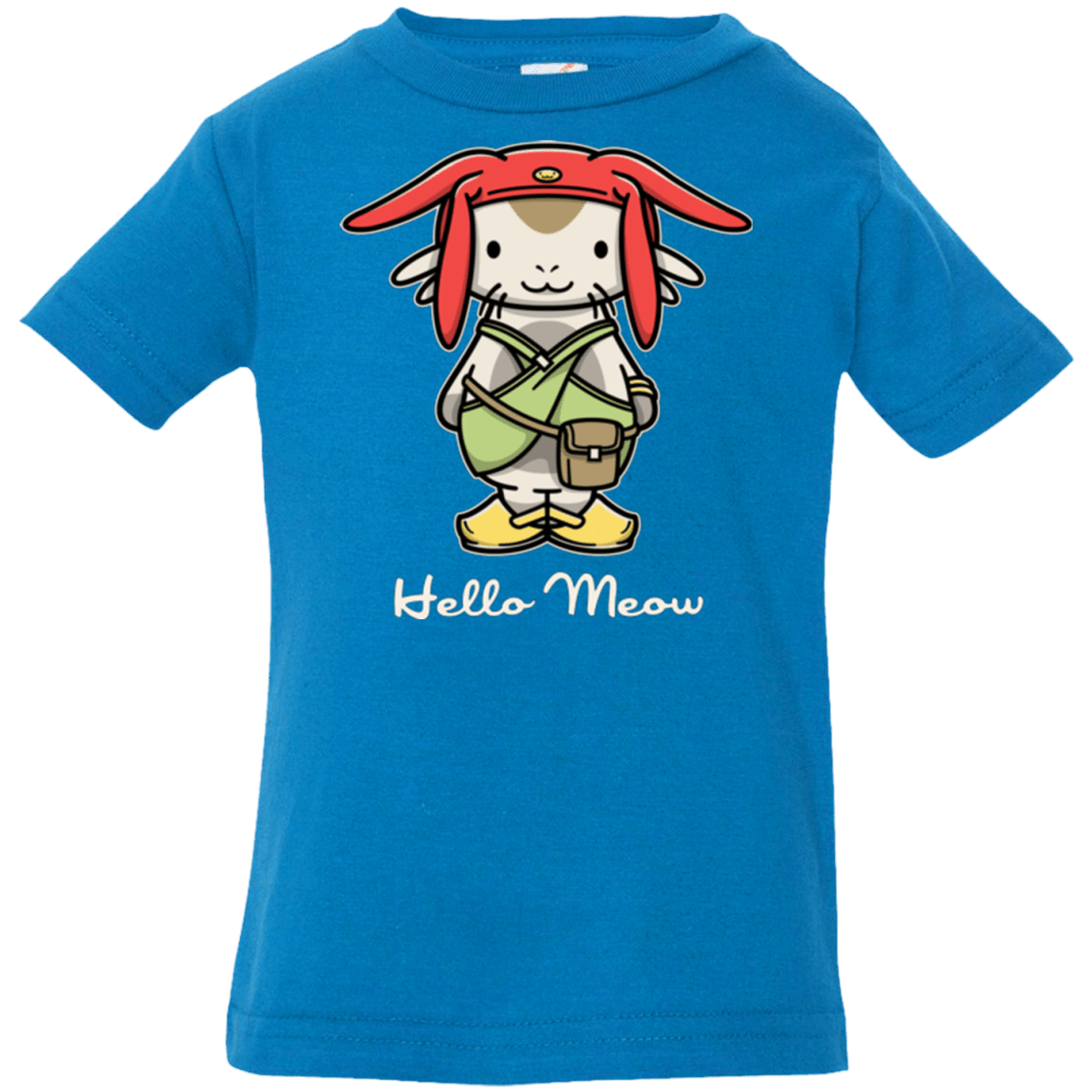 T-Shirts Cobalt / 6 Months HELLO MEOW Infant Premium T-Shirt