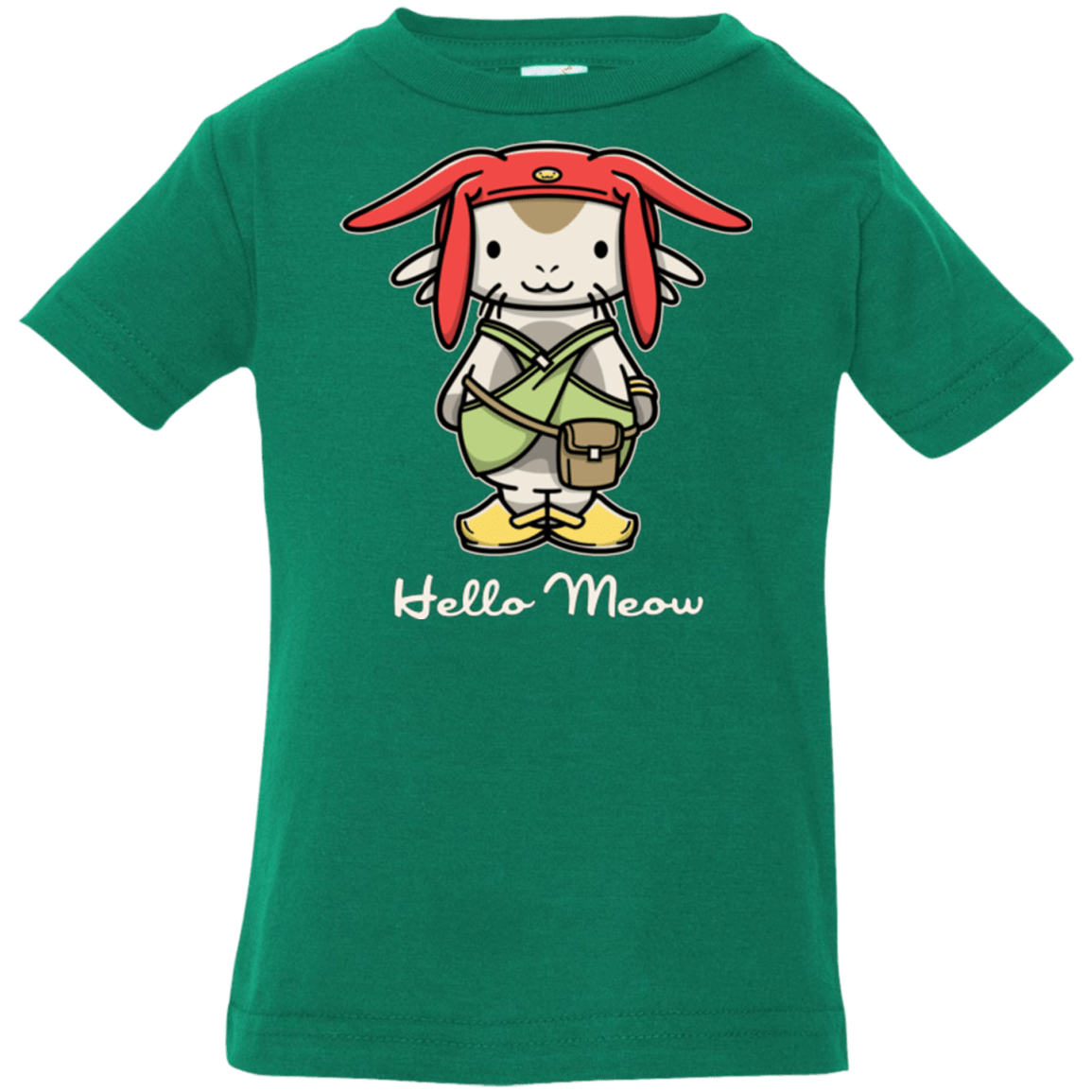 T-Shirts Kelly / 6 Months HELLO MEOW Infant Premium T-Shirt