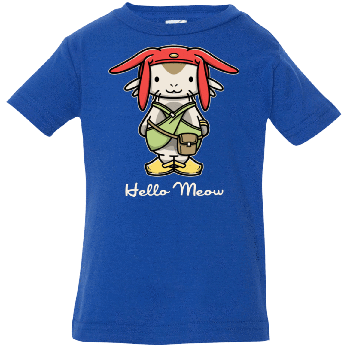 T-Shirts Royal / 6 Months HELLO MEOW Infant Premium T-Shirt