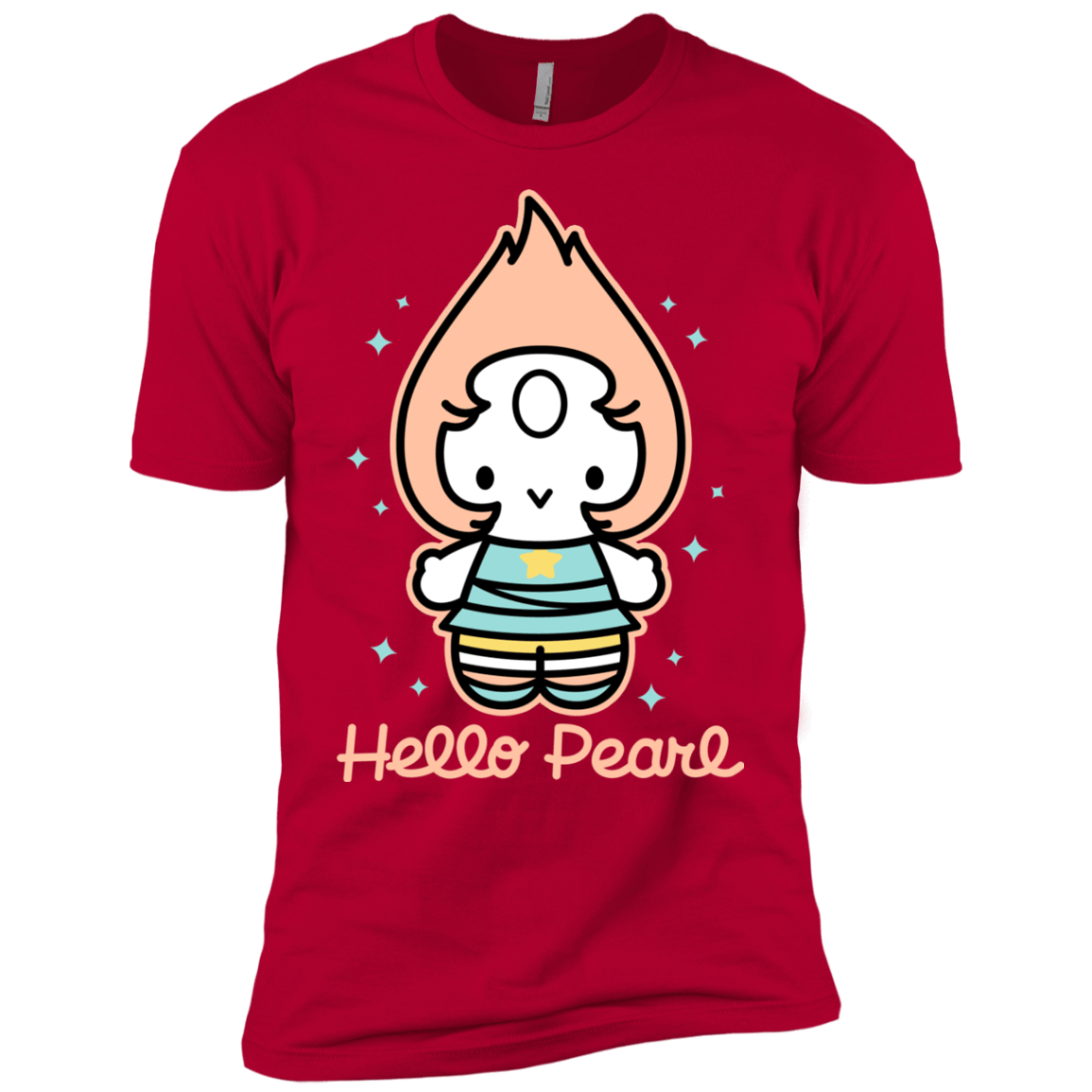 T-Shirts Red / YXS Hello Pearl Boys Premium T-Shirt
