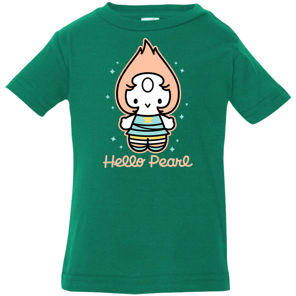 T-Shirts Kelly / 6 Months Hello Pearl Infant Premium T-Shirt