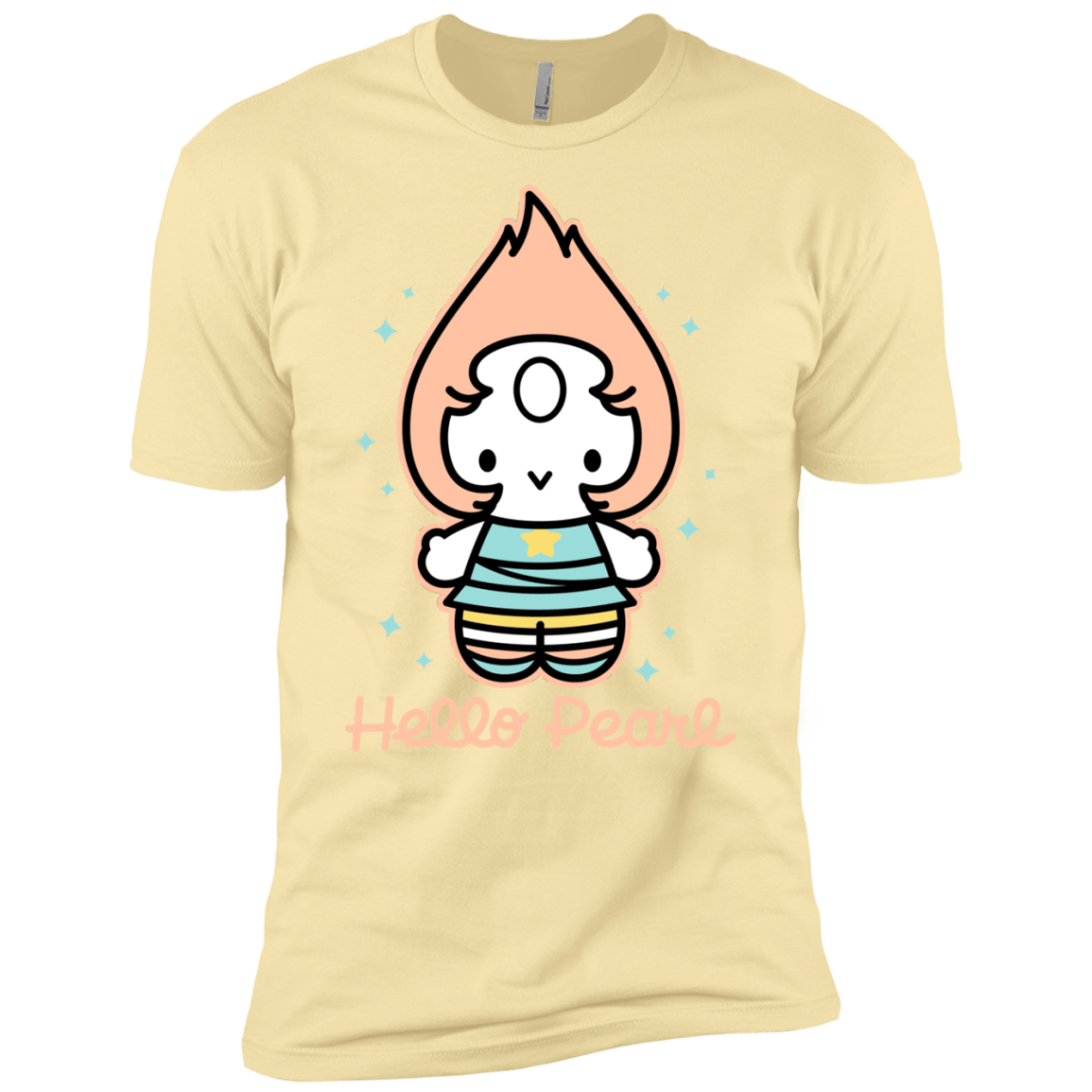 T-Shirts Banana Cream / X-Small Hello Pearl Men's Premium T-Shirt