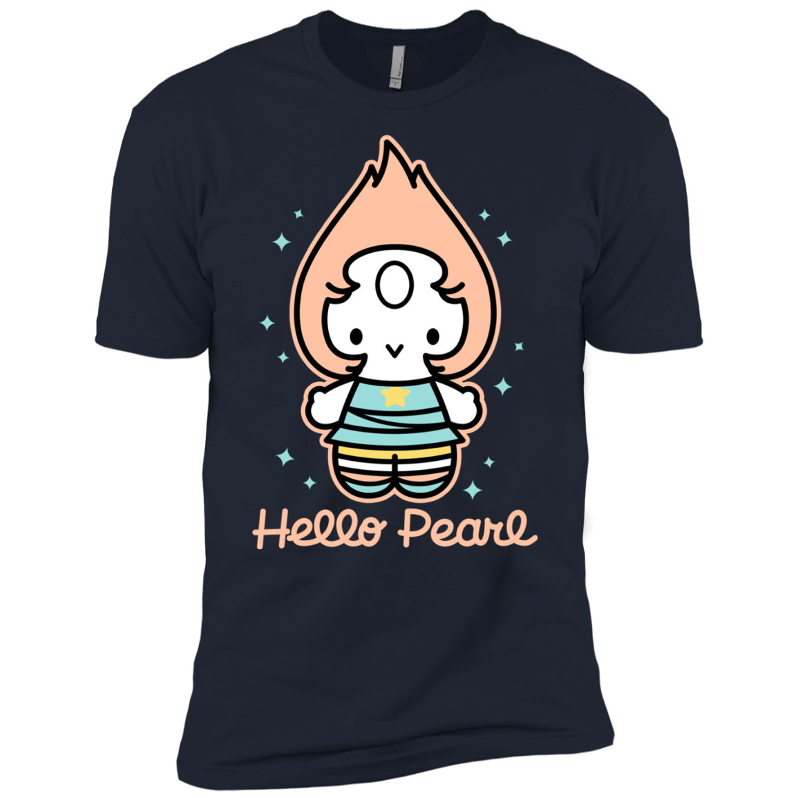 T-Shirts Midnight Navy / X-Small Hello Pearl Men's Premium T-Shirt