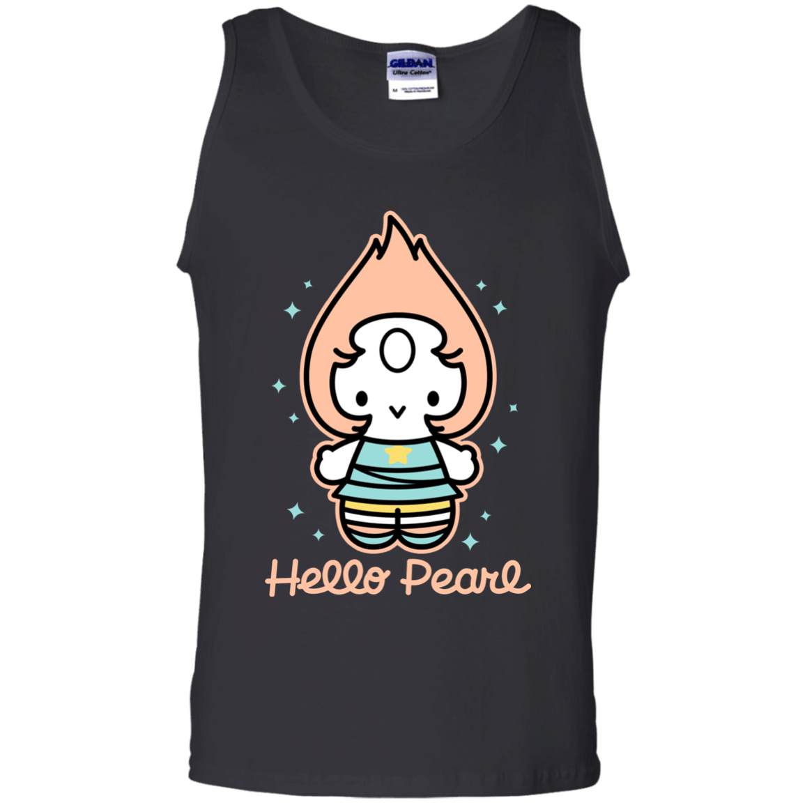 T-Shirts Black / S Hello Pearl Men's Tank Top
