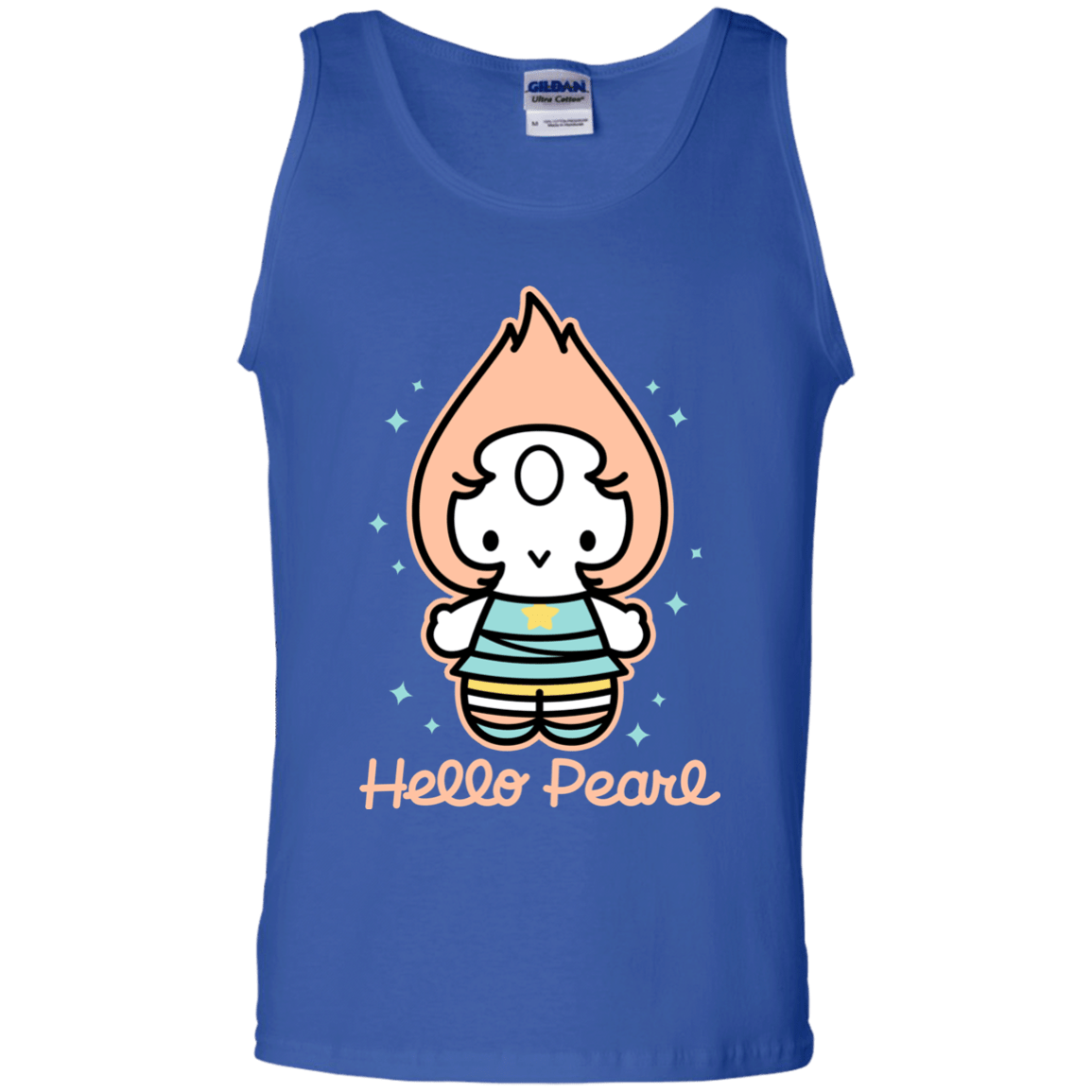 T-Shirts Royal / S Hello Pearl Men's Tank Top