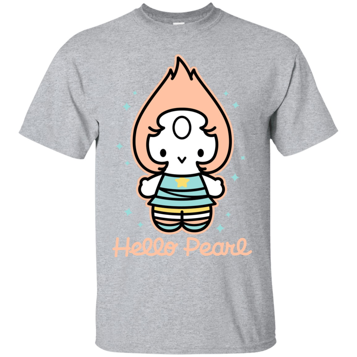 T-Shirts Sport Grey / S Hello Pearl T-Shirt