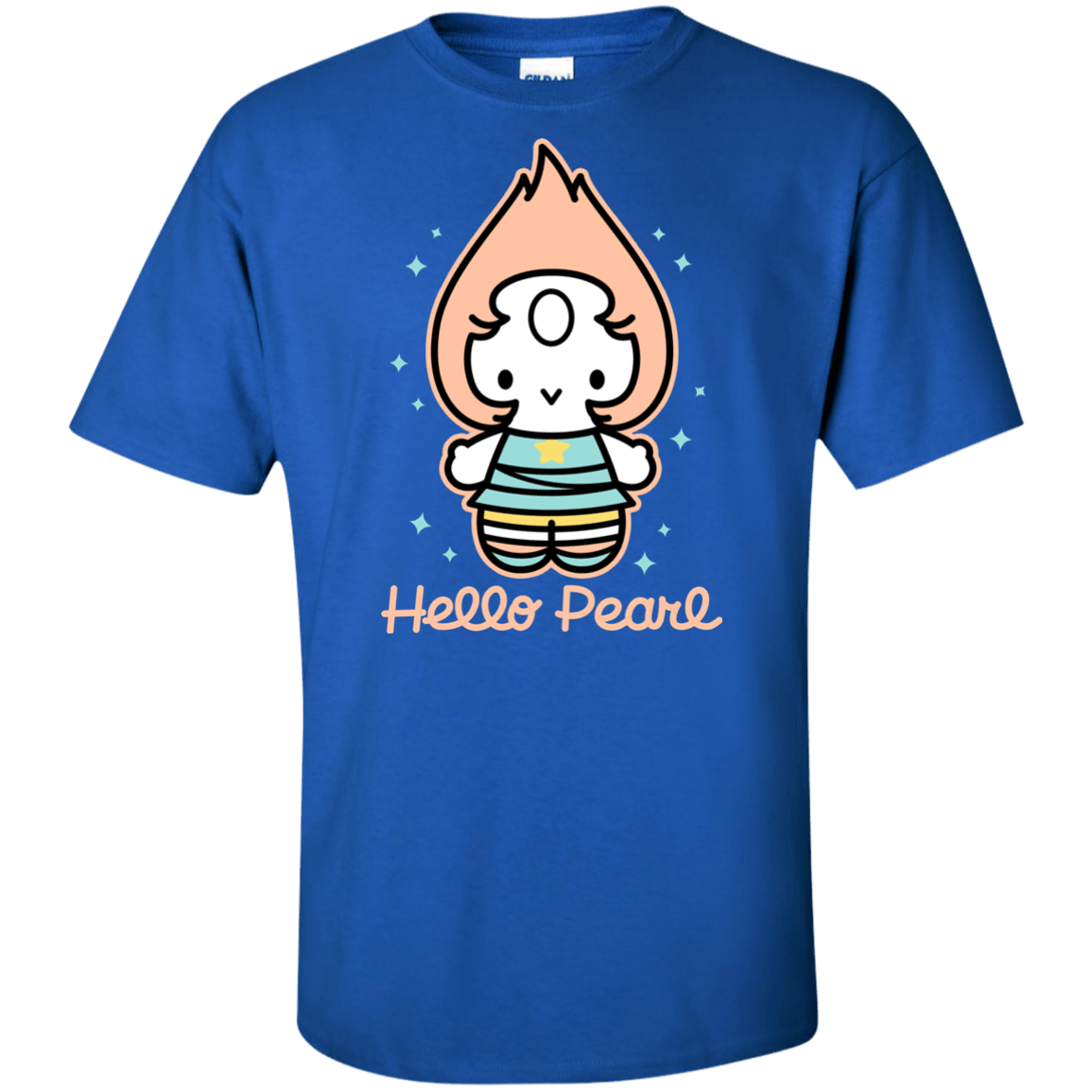 T-Shirts Royal / XLT Hello Pearl Tall T-Shirt