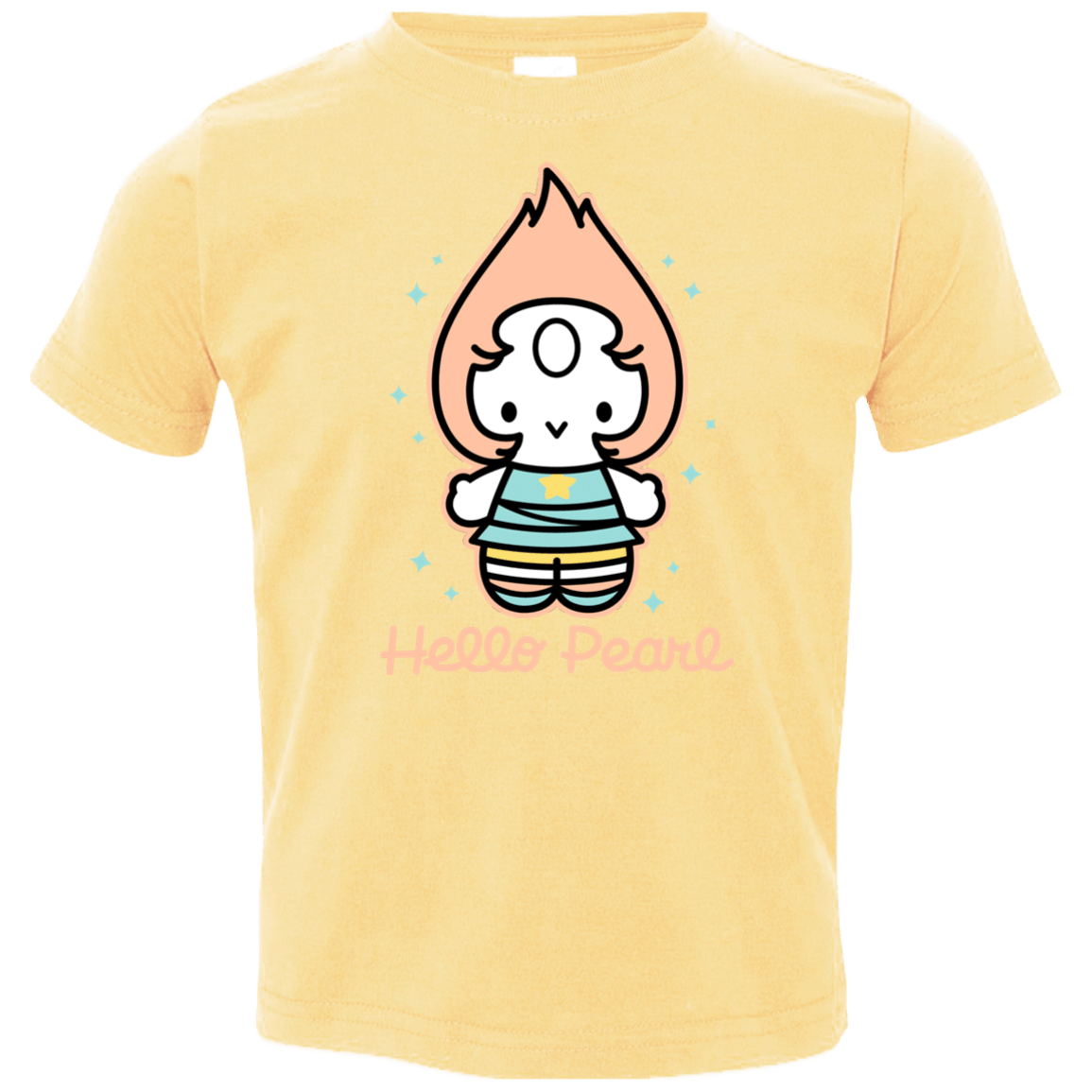 T-Shirts Butter / 2T Hello Pearl Toddler Premium T-Shirt