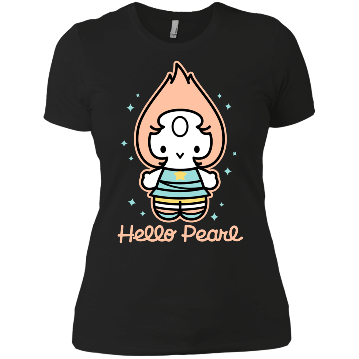 T-Shirts Black / X-Small Hello Pearl Women's Premium T-Shirt